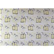 BUBBLY PRESENT GLITTER FLATWRAP  25S