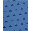 MINI CAR ON BLUE GLITTER FLATWRAP  25S