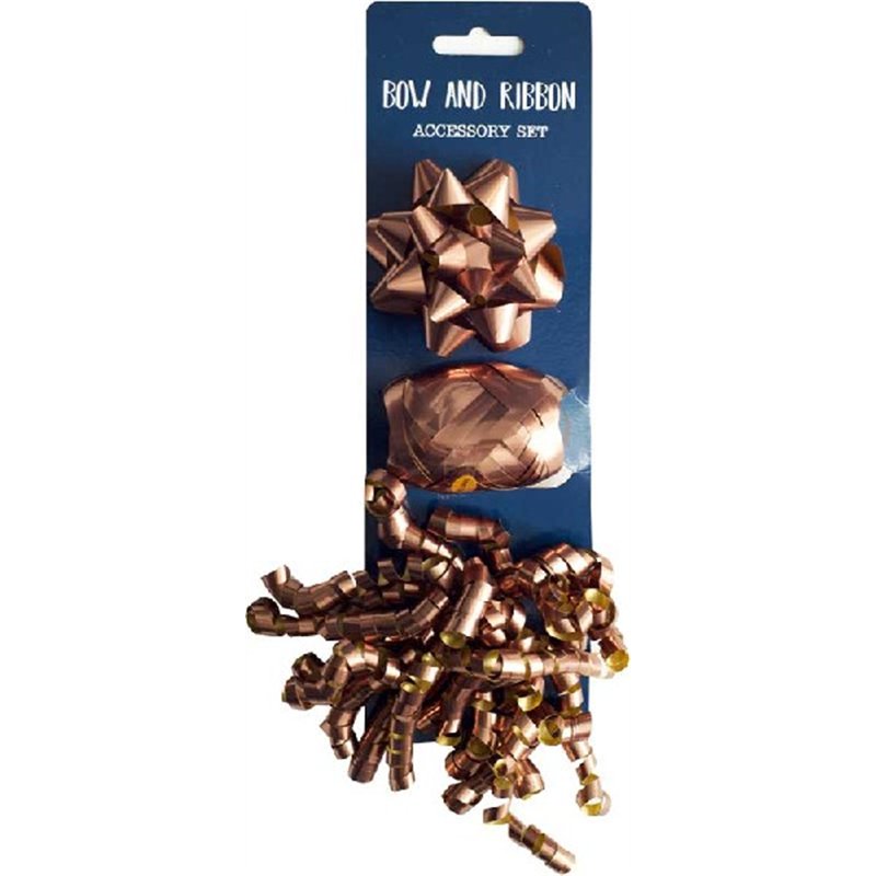 3PC COPPER BOW AND COP SET
