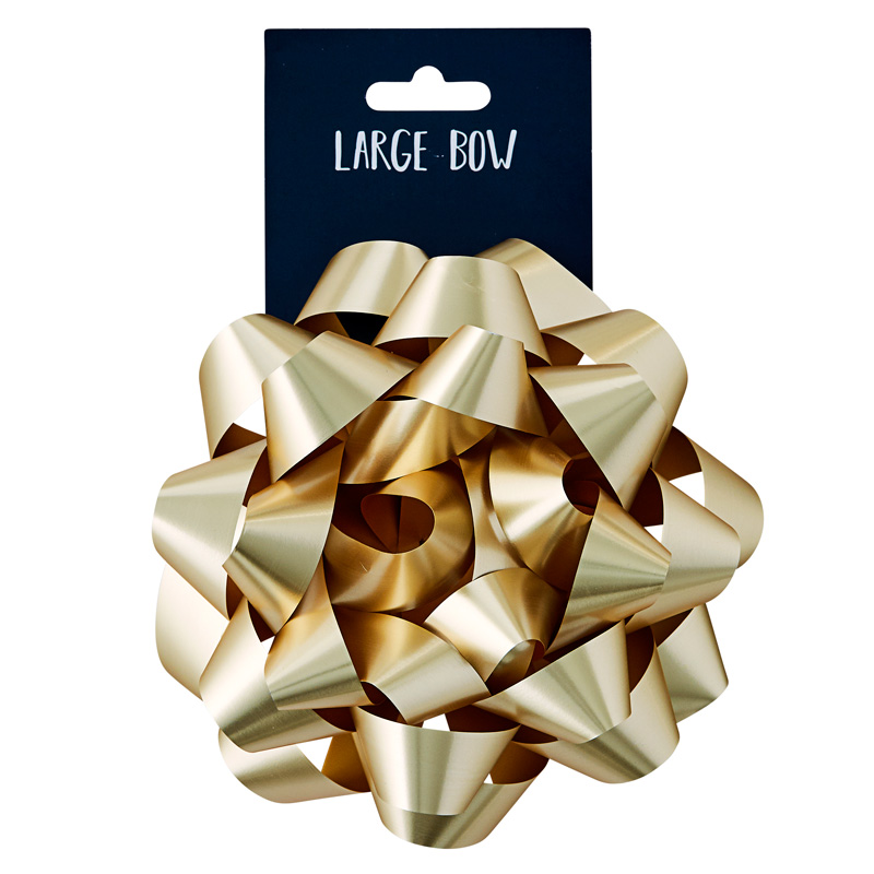 GOLD LARGE BOW
