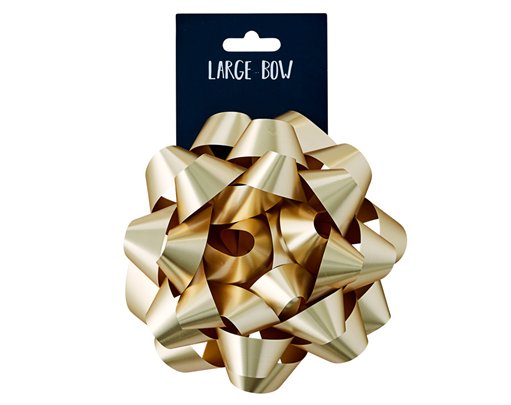 GOLD LARGE BOW