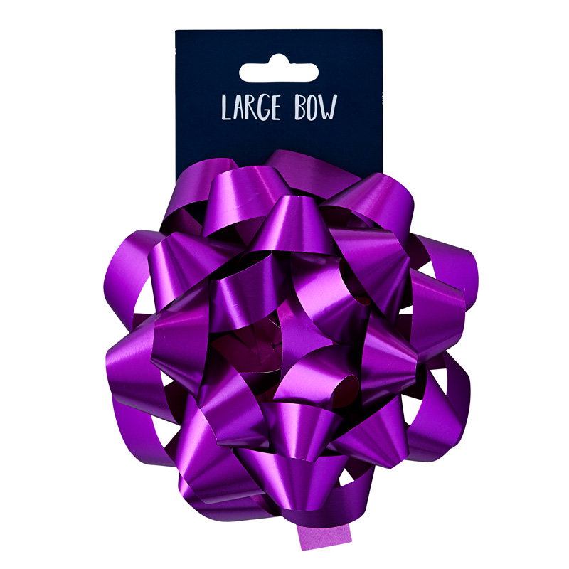 FUSCHIA LARGE BOW