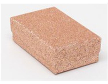 8x5x.2.5cm ROSE GOLD GLITTER GIFT BOX 12S