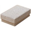8x5x2.5cm SILVER GLITTER GIFT BOX 12S