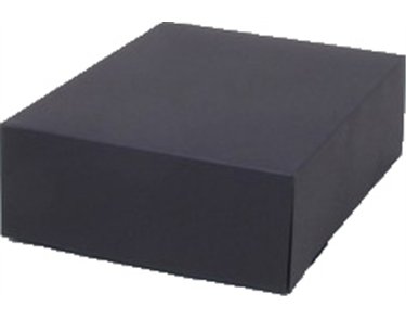 20x15x6cm FAST ASSEMBLY BLACK FLATPACKED BOX 12S
