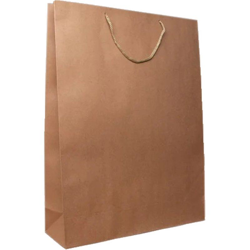 42x32x10cm BROWN KRAFT PAPER GIFT BAG 12S