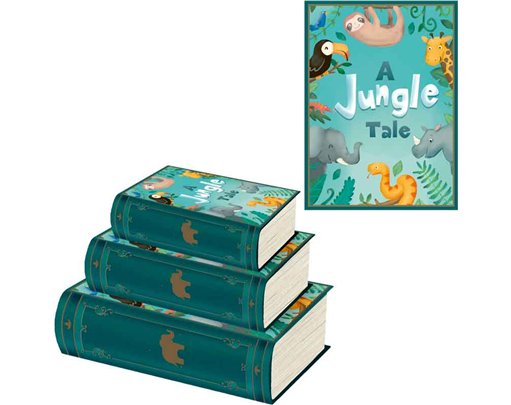 3PC JUNGLE BOOK BOX