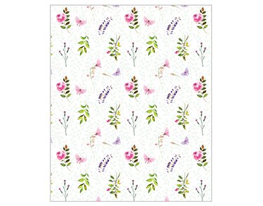 FLORAL BUTTERFLIES ACQUIRE GIFTWRAP 24S