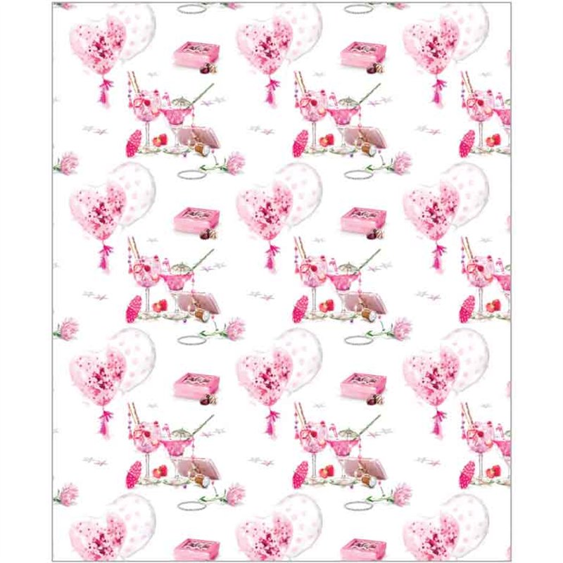 COCKTAIL WISHES ACQUIRE GIFTWRAP 24S