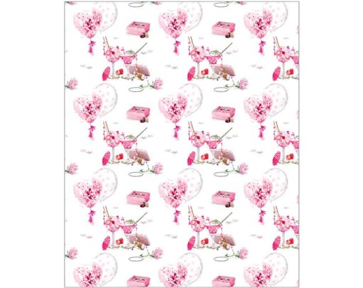 COCKTAIL WISHES ACQUIRE GIFTWRAP 24S