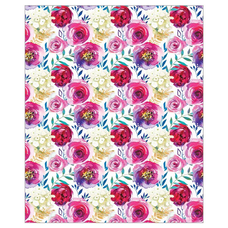 FLORAL BOUQUET ACQUIRE GIFTWRAP 24S