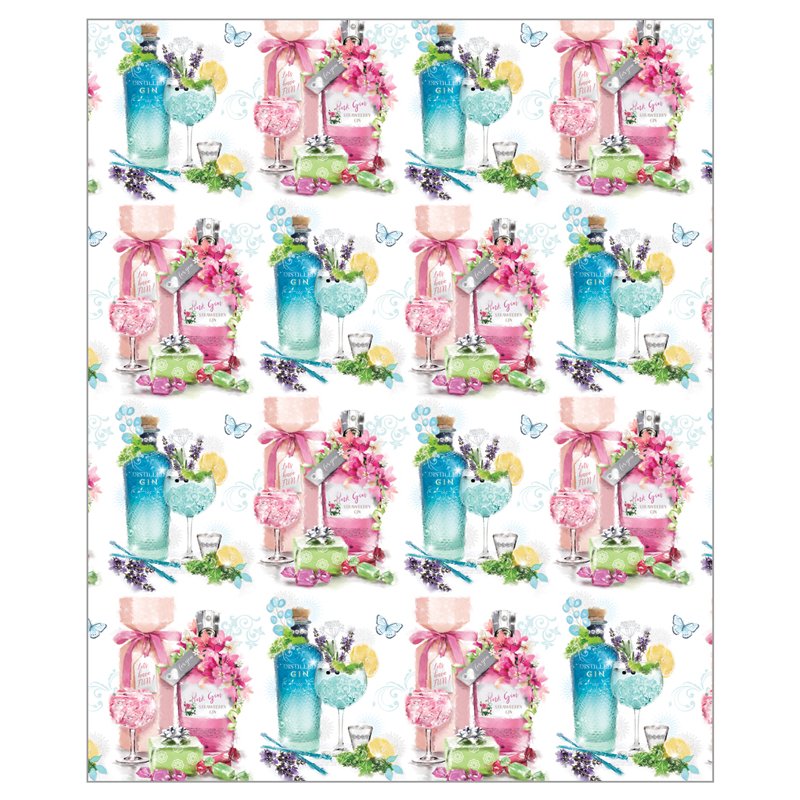 GIN CELEBRATION ACQUIRE GIFTWRAP 24S