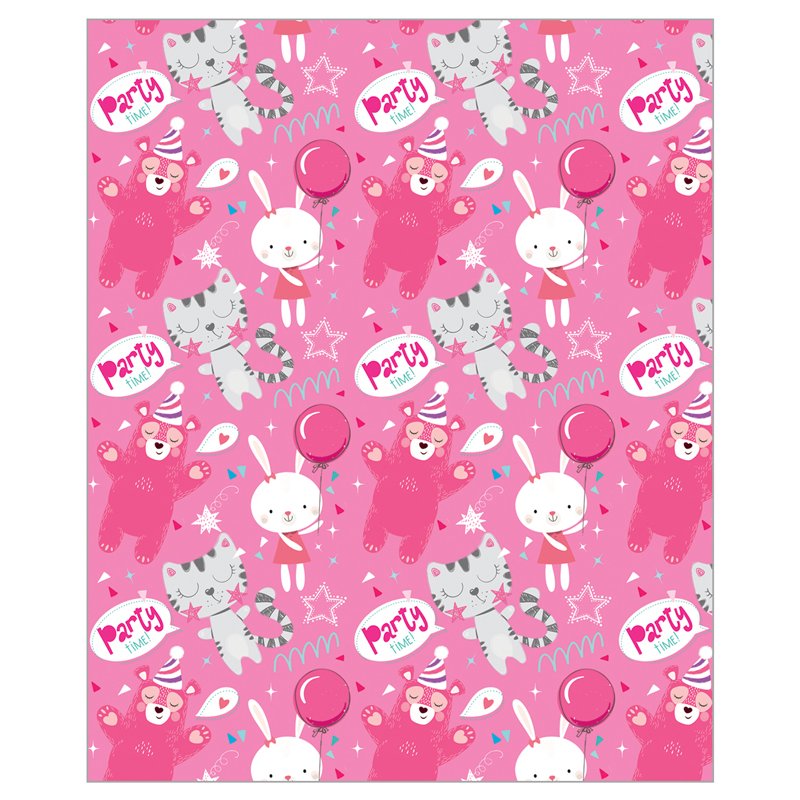 PARTY TIME ACQUIRE GIFTWRAP 24S