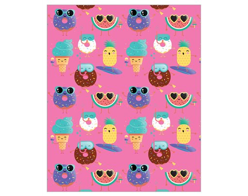 DOUGHNUT DREAMS ACQUIRE GIFTWRAP 24S