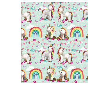 UNICORN DREAMS ACQUIRE GIFTWRAP 24S
