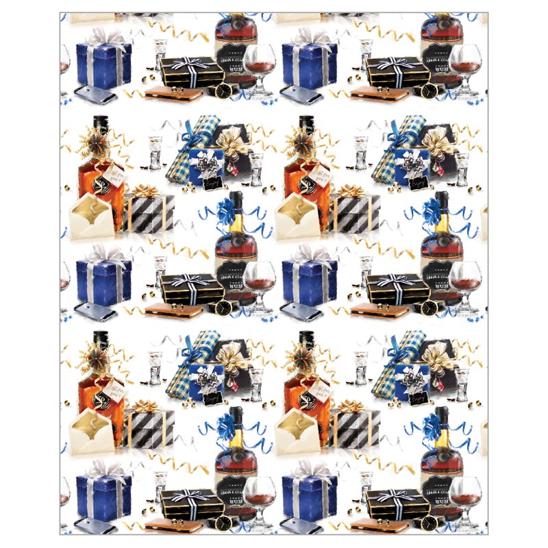 RUM & GIFTS ACQUIRE GIFTWRAP 24S
