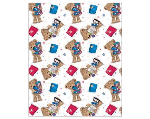NO 1 BEAR ACQUIRE GIFTWRAP 24S