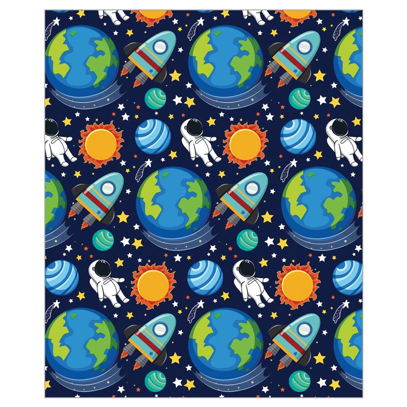 SPACE RACE ACQUIRE GIFTWRAP 24S