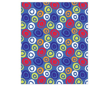 PAINTED CIRCLES ACQUIRE GIFTWRAP 24S