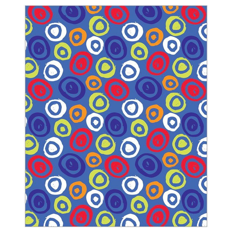 PAINTED CIRCLES ACQUIRE GIFTWRAP 24S