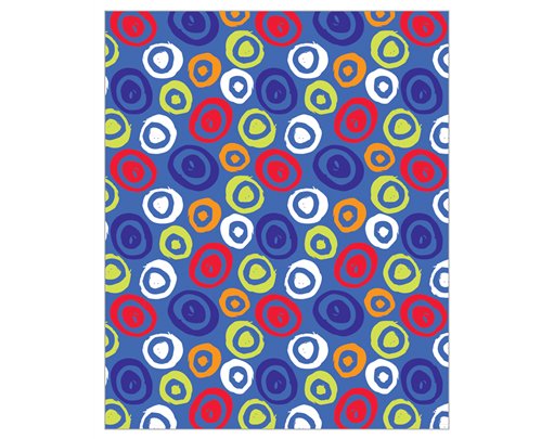 PAINTED CIRCLES ACQUIRE GIFTWRAP 24S
