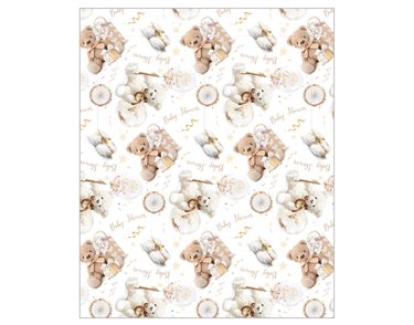 BABY SHOWER ACQUIRE GIFTWRAP 24S