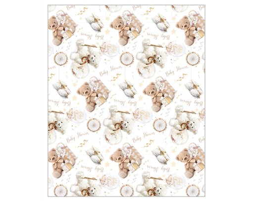 BABY SHOWER ACQUIRE GIFTWRAP 24S