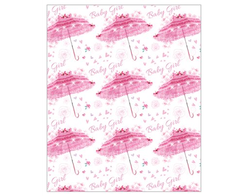 BABY BROLLY PINK ACQUIRE GIFTWRAP 24S