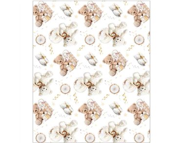 CHRISTENING WISHES ACQUIRE GIFTWRAP 24S