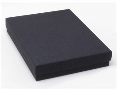 14x11x2.5cm BLACK GIFT BOX 12S