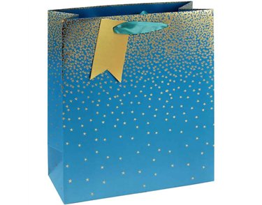 TEAL OMBRE MEDIUM GIFT BAG 6S