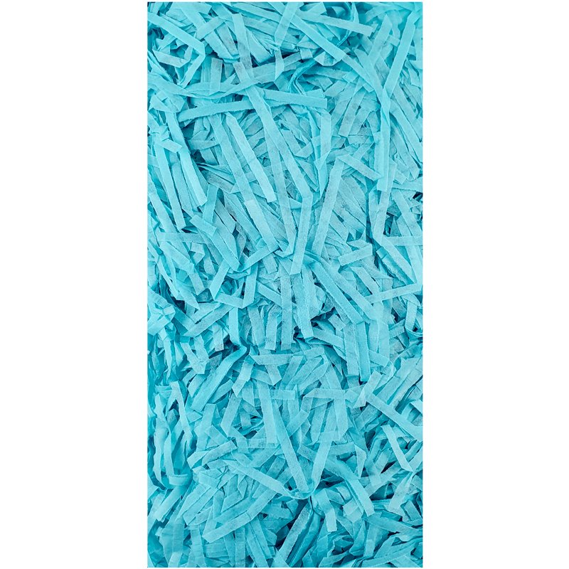 LIGHT BLUE SHREDDED TISSUE PAPER 12S
