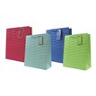 4ASST EMBOSSED BRIGHTS LARGE GIFT BAG 12S
