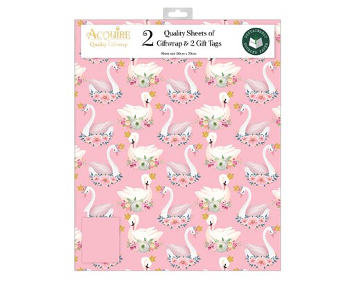 FEMALE TRADITIONAL ACQUIRE FOLDED GIFTWRAP