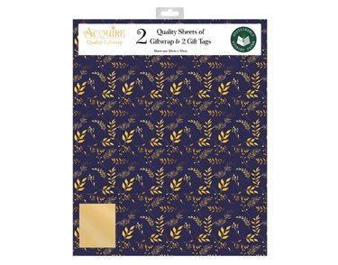 FEMALE TRADITIONAL ACQUIRE FOLDED GIFTWRAP