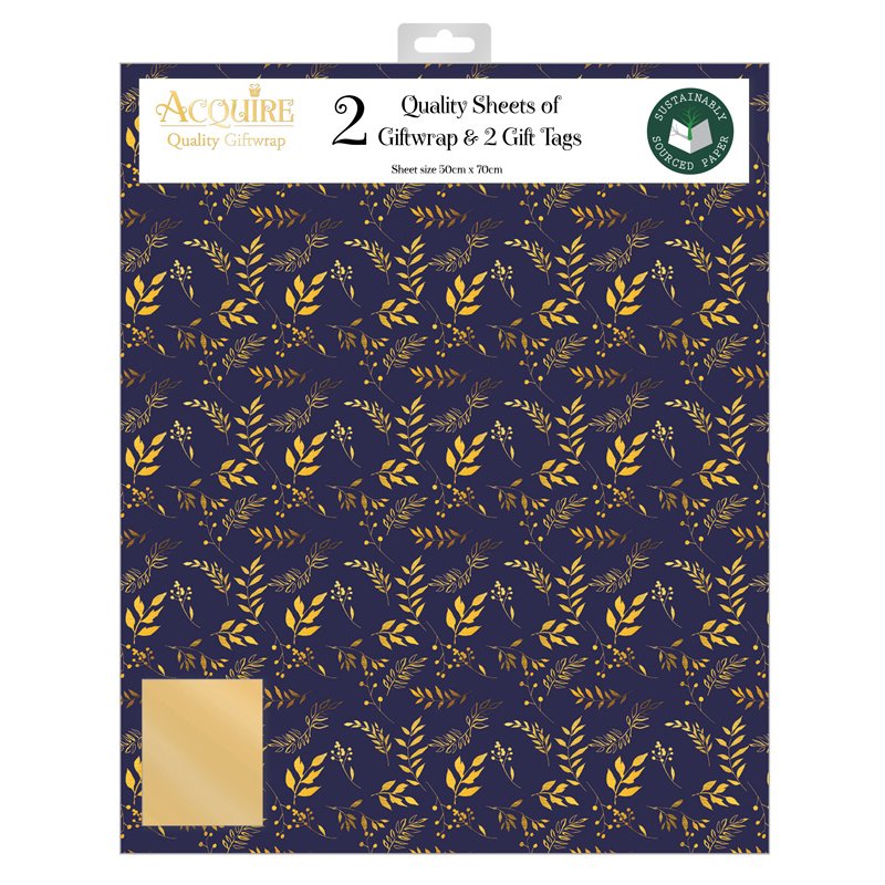 FEMALE TRADITIONAL ACQUIRE FOLDED GIFTWRAP