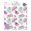 FEMALE DESIGNER ACQUIRE FOLDED GIFTWRAP
