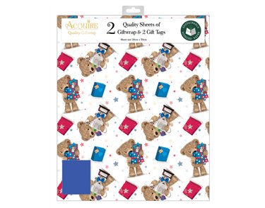 MALE CUTE ACQUIRE FOLDED GIFTWRAP