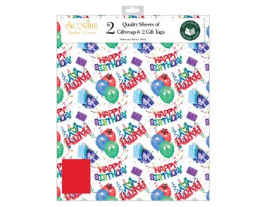 MALE DESIGNER ACQUIRE FOLDED GIFTWRAP