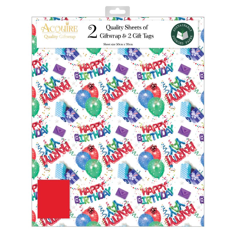 MALE DESIGNER ACQUIRE FOLDED GIFTWRAP