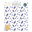 FEMALE DESIGNER ACQUIRE FOLDED GIFTWRAP