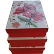 3SET FLORAL FOIL LARGE G/BOXES