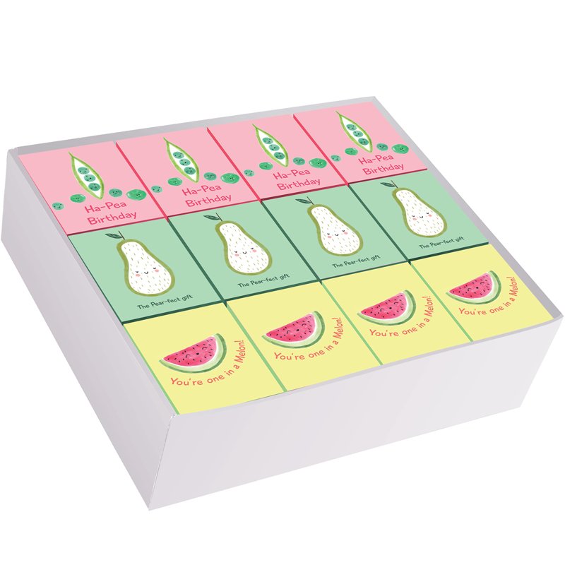 ASST FRIENDLY FRUITS SMALL GIFT BOX 12S