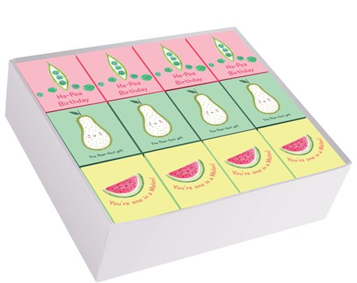 ASST FRIENDLY FRUITS SMALL GIFT BOX 12S