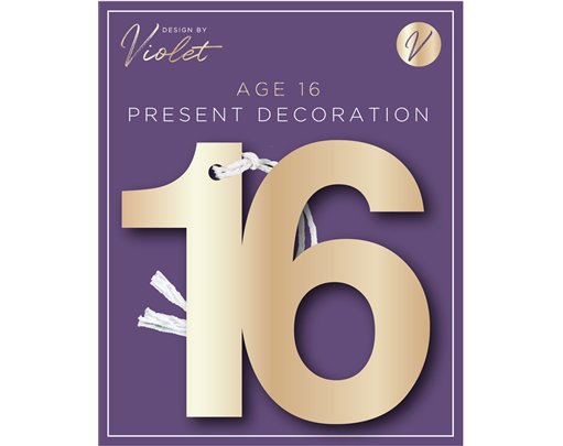AGE 16 PRESENT DECORATION 6S