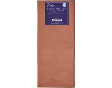 3PK COPPER TISSUE PAPER SHEETS 12S
