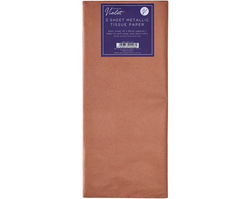 3PK COPPER TISSUE PAPER SHEETS 12S
