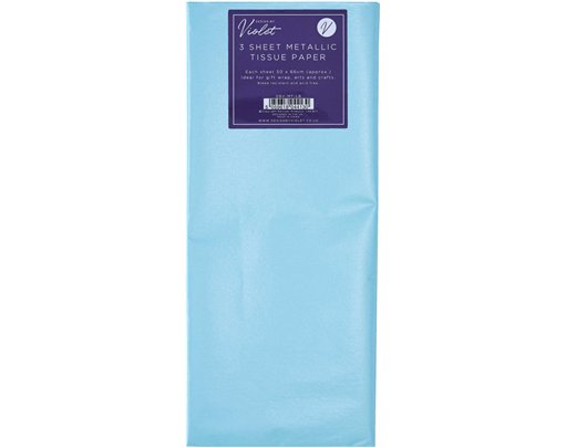 3PK LIGHT BLUE TISSUE PAPER SHEETS 12S