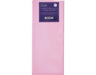 3PK PINK TISSUE PAPER SHEETS 12S