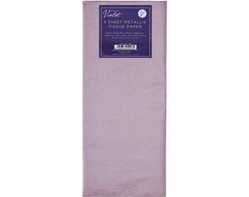 3PK ROSE GOLD TISSUE PAPER SHEETS 12S